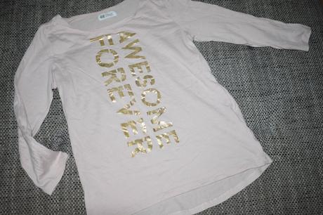 Triko h&m s 3/4 rukávy, velikost 158, h&m,158