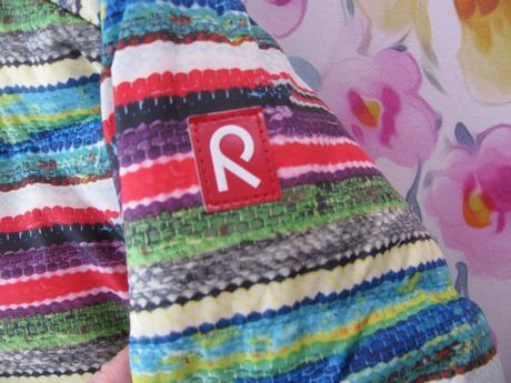 Péřová oboustranná zimní bunda s kapucí reima, reima,140