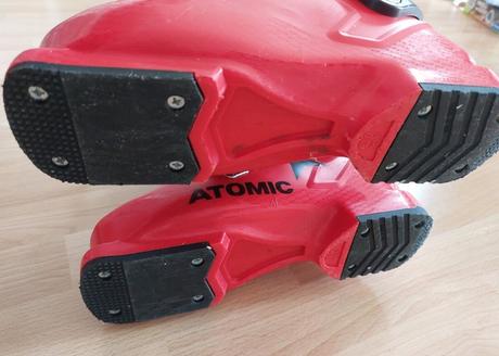 Dětské přezkáče, sjezdové boty na lyže, atomic 23, atomic,23