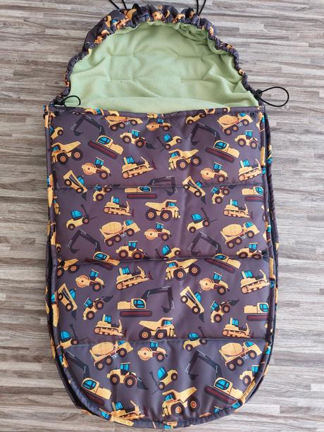 Zimní fusak do kočárku,