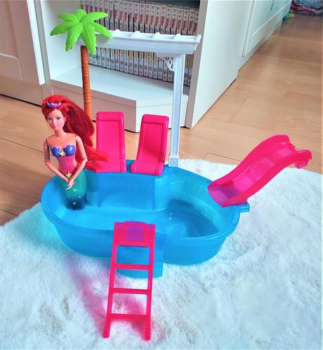 Bazén s houpačkou pro barbie panenku, 