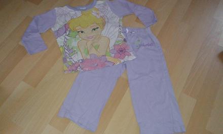 Pyžamo dvoudílné zvonilka - sv. fialové, disney,92