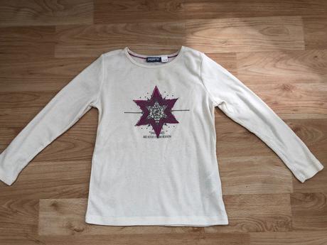 Kremove tricko spodni triko 122 /128, pepperts,122