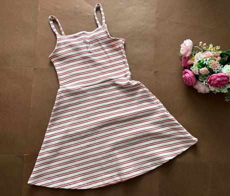 Ob/ šaty s proužky - v.134 zara, zara,134