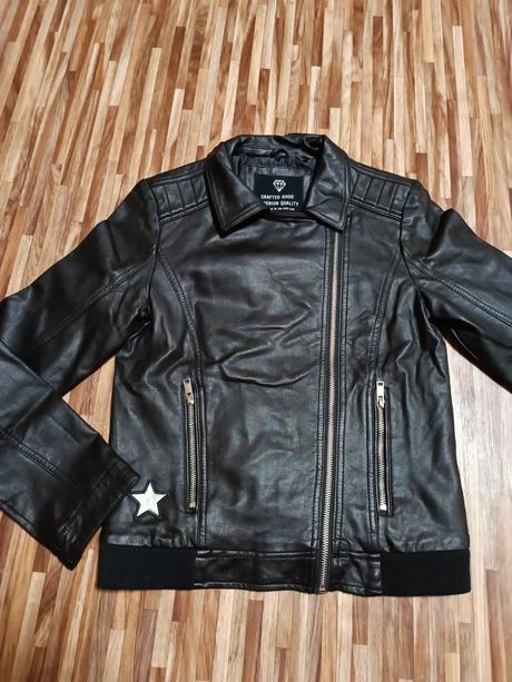 Koženková bunda, c&a,158