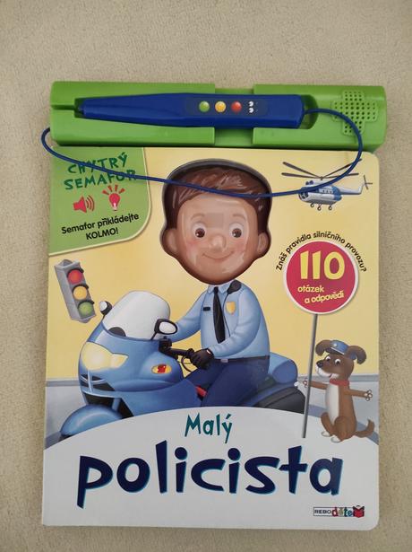 Malý policista - interaktivní kniha, 