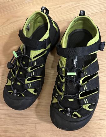 Keen sandály newport černé/zelené velikost 39, keen,39