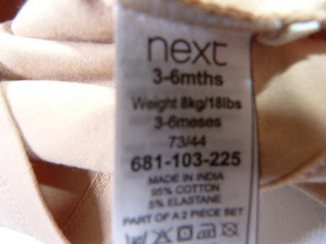 Bavlněné tričko vel.68, next,68