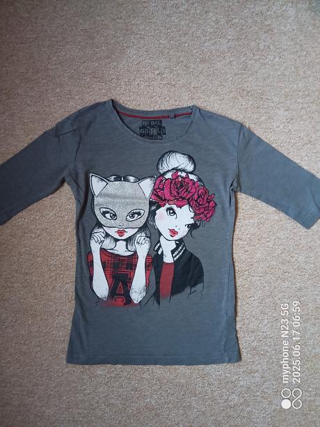 Tričko zn."here+there c&a" vel."146-152", c&a,146