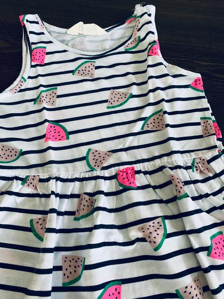 Šaty letní hm 6-8, h&m,122