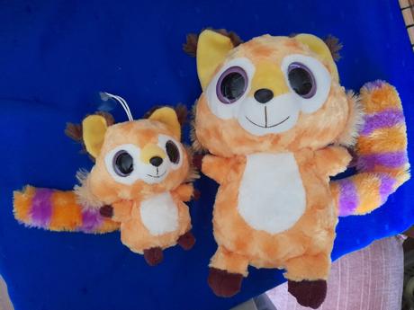 Plyšáci, plyšák,lemur,liška, 