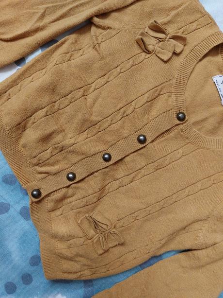 Svetr kovové knoflíky, next,104