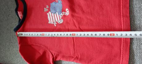 Tričko dlouhý rukáv, značky sanetta, vel. 86. barv, sanetta,86