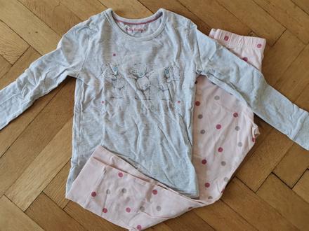 Pyžamo teddy bear vel. 122 / 128, marks & spencer,122