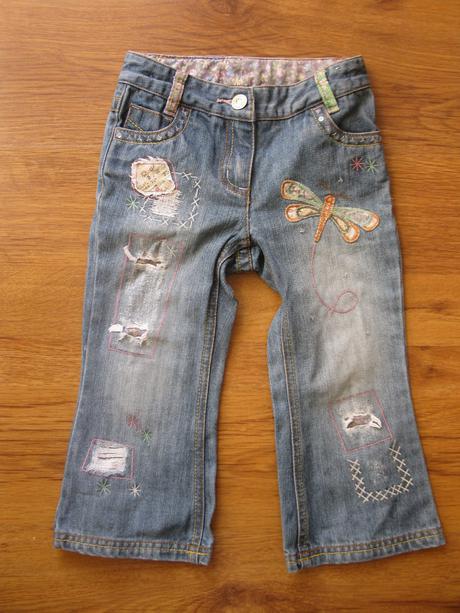 Vyšívané džíny, next,98
