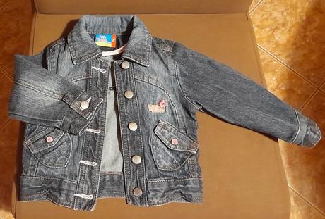 Dívčí riflová bunda topolino, vel.86, topolino,86