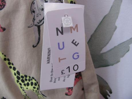 Souprava-kraťasy se zvířátky+tričko, nutmeg,86