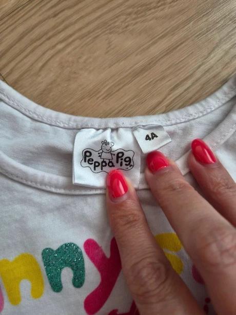 Tričko peppa pig, vel. 4 roky, 110