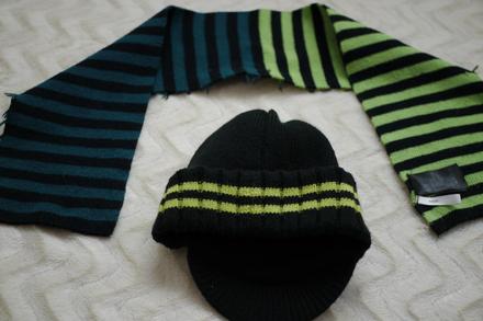 Cepice s ksiltem a sala - set 122- 152, h&m,122