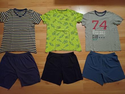Pyžamko tričko a kraťasy, vel.158/164, pepperts,158