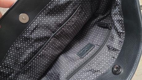 Černá větší kabelka tom tailor - sleva, tom tailor