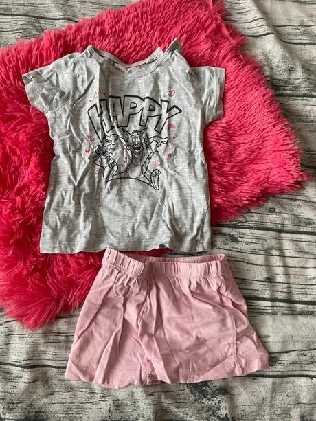 Dívčí letní pyžamo tom & jerry lupilu 86/92, lupilu,86