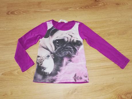 Tričko s dlouhým rukávem, h&m,104