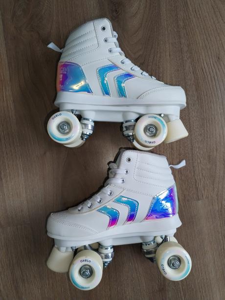 Dívčí / dámské kolečkové brusle oxelo vel 37, 37