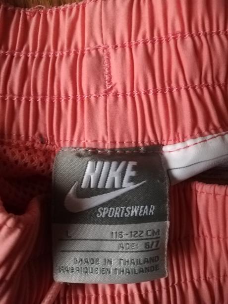 Kalhoty nike dívčí, vel. 116/122., nike,116