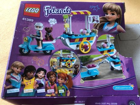 Lego friends 41389 pojízdný zmrzlinový stánek, 