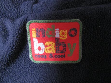 Modrá zimní kombinéza s kapucí a s rukavičkami, marks & spencer,80