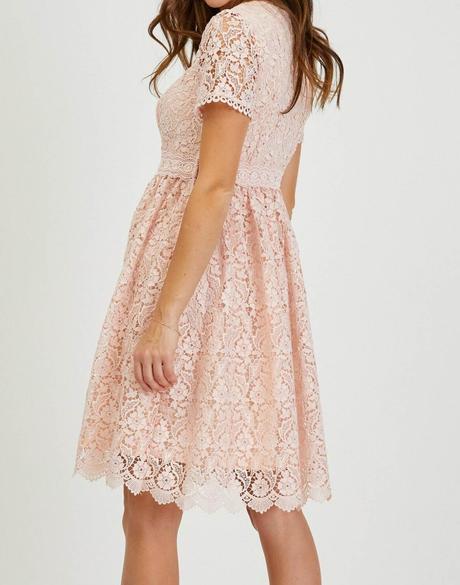 Dámské šaty krajkové meruňkové orsay m, orsay,m