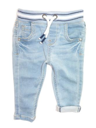 Pohodlné riflové kalhoty vel.68, f&f,68