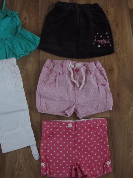 Balíček oblečení na holčičku vel. 1-1,5 roku, 86–98