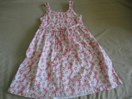 Letně společenské šaty george, vel. 8 let, george,128