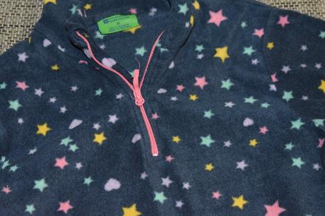 Fleece mikina s hvězdičkami, 152/158, mountain warehouse,152