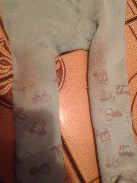 Dětské punčocháče pejsek řidičem, traktory 62-68, 62