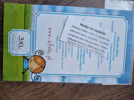 Vložka do capáčků afelo 3xl 4-5 let, afelo,27