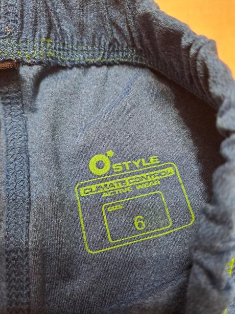 Termoprádlo o'style vel 6 (5-7 let), 122