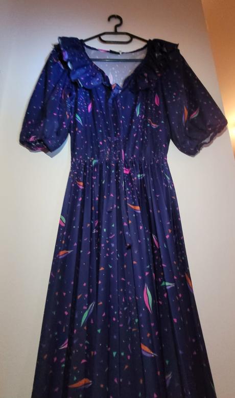 Šaty dlouhé,zn.c&a,vel.34/36,jako nové, c&a,s