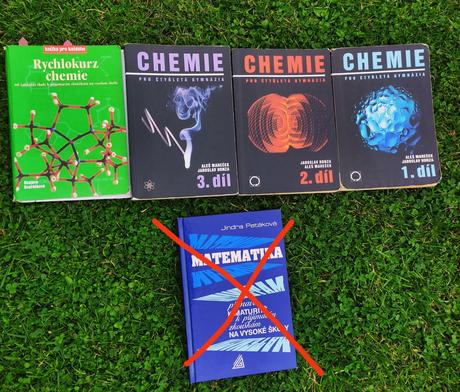 Učebnice chemie -4ks,