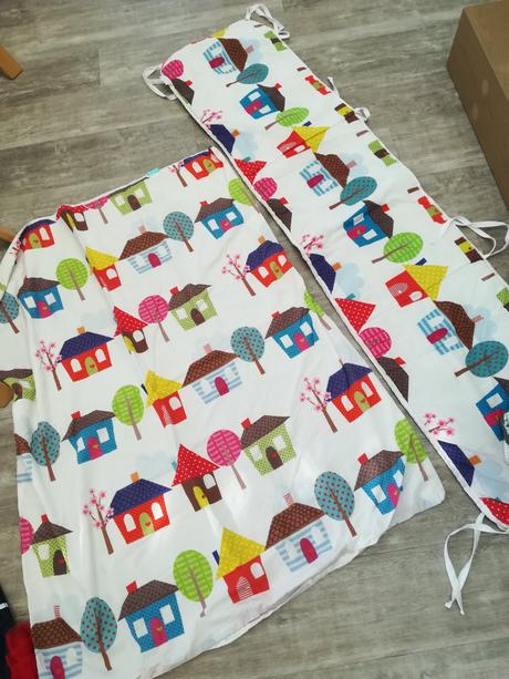 Povlečení a mantinel mr. fox, šířka (cm): 100,délka (cm): 120