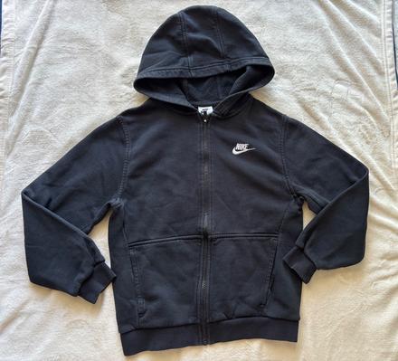 K12/ mikina černá -  v.146/152 zn. nike, nike,146