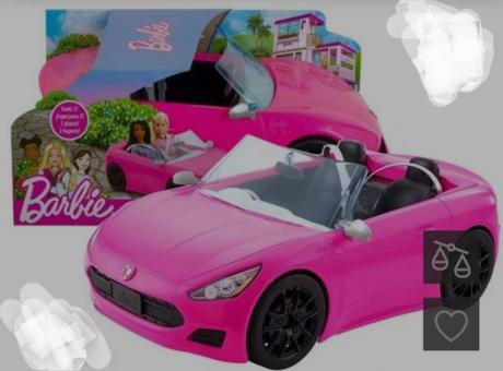 Barbie kabriolet zn. mattel, 