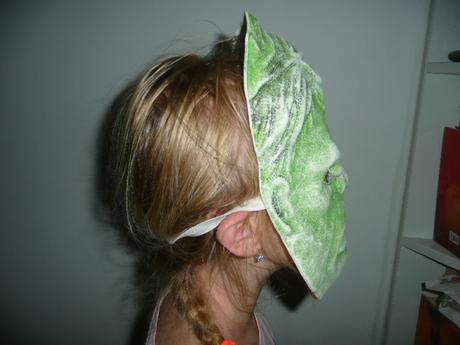 Maska škraboška drakula duch haloween nos upír, 