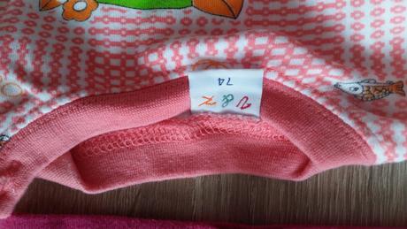 Dívčí triko dlouhý rukáv, 74