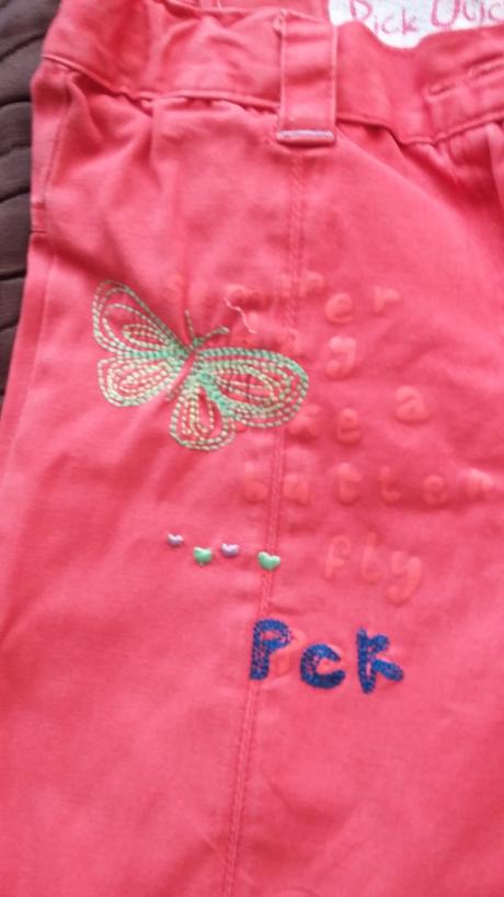 Kalhoty červené, 110