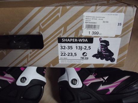 Kolečkové brusle v.32-35, zealot,32