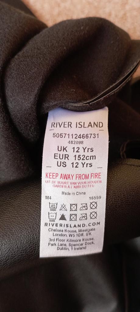 Šaty zn."river island" vel."152", river island,152