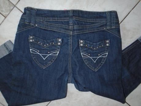 Džínové kraťasy bermudy vel 12/13l, 152 / 158